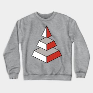 3D Pyramid Crewneck Sweatshirt